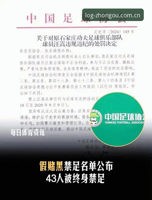中国足协第三批禁足名单深度评测：48人受罚背后的足球生态剖析